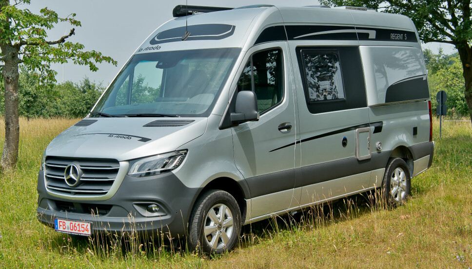 <b>SPRINTER</b>: Neste år kommer en ny Regent S baser på nye Mercedes Sprinter. <b>SPRINTER</b>: Neste år kommer en ny Regent S baser på nye Mercedes Sprinter.