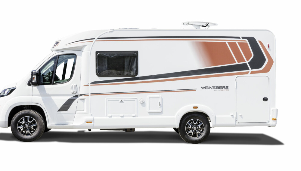 <b>UTSTYRSMODELL</b>: Weinsberg Caracompact Edition Pepper er basert på understell fra Peugeot. <b>UTSTYRSMODELL</b>: Weinsberg Caracompact Edition Pepper er basert på understell fra Peugeot.