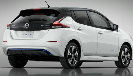 NY NISSAN LEAF: Nye Leaf e+ er identisk med forrige modell, men får lenger rekkevidde. NY NISSAN LEAF: Nye Leaf e+ er identisk med forrige modell, men får lenger rekkevidde.