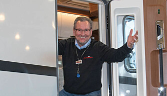 BOBILSELGER: Tommy Østli er bobilselger ved Oslo Caravan BOBILSELGER: Tommy Østli er bobilselger ved Oslo Caravan
