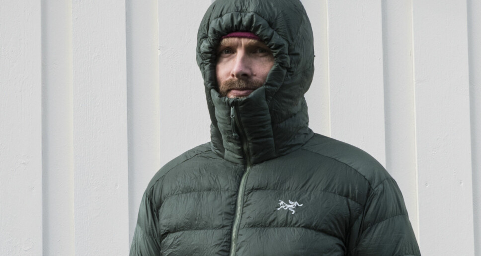 <b>TEST AV LETTE DUNJAKKER:</b> Arcteryx Cerium Hoody Herre <b>TEST AV LETTE DUNJAKKER:</b> Arcteryx Cerium Hoody Herre