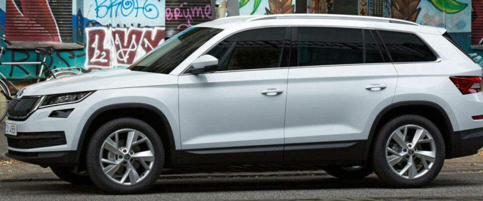 KODIAQ: Sjuseteren Kodiaq er en stor suksess for Skoda. KODIAQ: Sjuseteren Kodiaq er en stor suksess for Skoda.