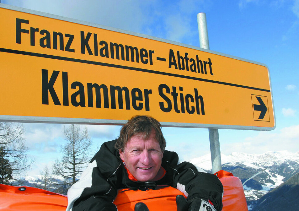 LEGENDE: Franz Klammer. LEGENDE: Franz Klammer.