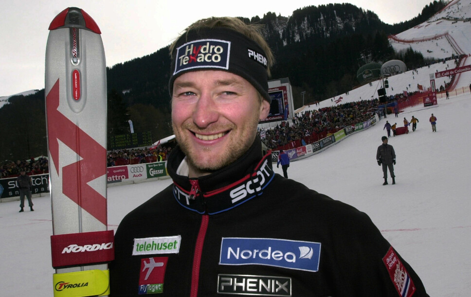 <b>LEGENDE:</b> Aamodt kom på andreplass i Hahnenkamm-rennet i 2002. <b>LEGENDE:</b> Aamodt kom på andreplass i Hahnenkamm-rennet i 2002.