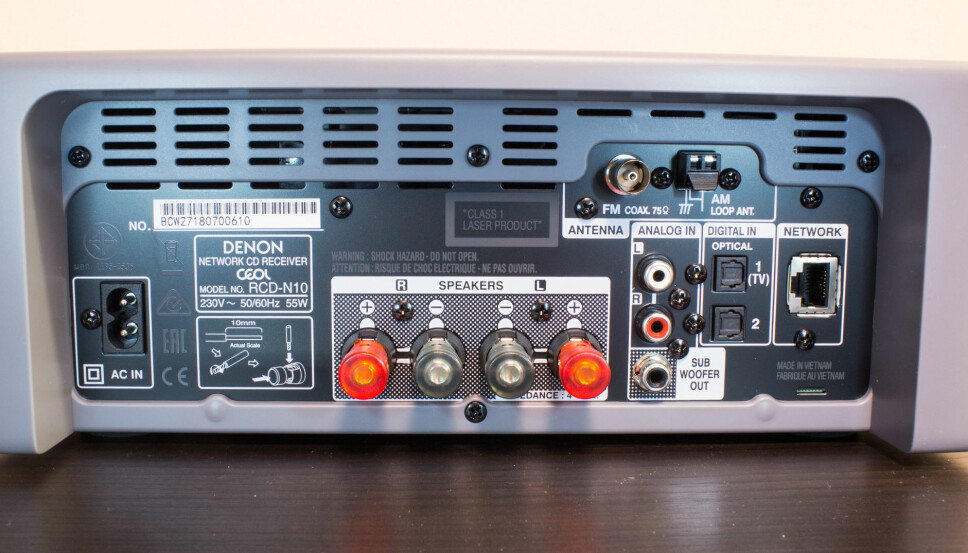 <b>MANGE MULIGHETER:</b> Denon Ceol støtter mange kilder, alt fra TV-en din til lokale harddisker til CD og moderne strømmetjenester. <b>MANGE MULIGHETER:</b> Denon Ceol støtter mange kilder, alt fra TV-en din til lokale harddisker til CD og moderne strømmetjenester.