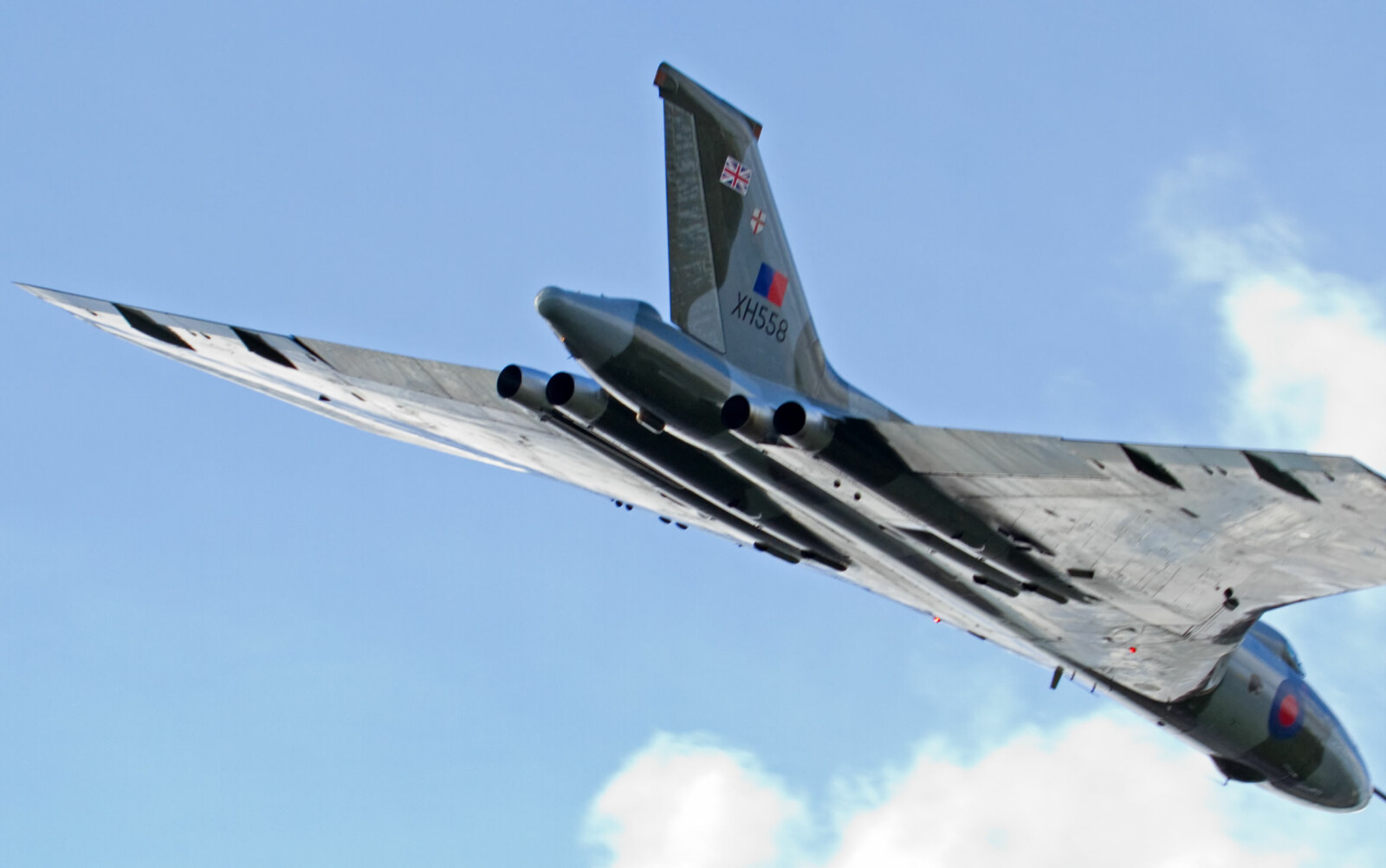 DELTAVINGE: Det supersoniske bombeflyet Avro Vulcan gikk på vingene så tidlig som i 1952. DELTAVINGE: Det supersoniske bombeflyet Avro Vulcan gikk på vingene så tidlig som i 1952.