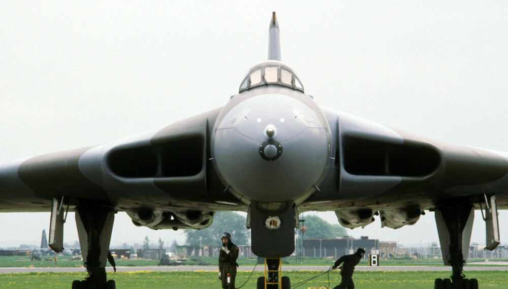 PENSJONERT: 30 år etter at det fløy for første gang ble det bestemt at Avro Vulcan skulle i krigen. PENSJONERT: 30 år etter at det fløy for første gang ble det bestemt at Avro Vulcan skulle i krigen.