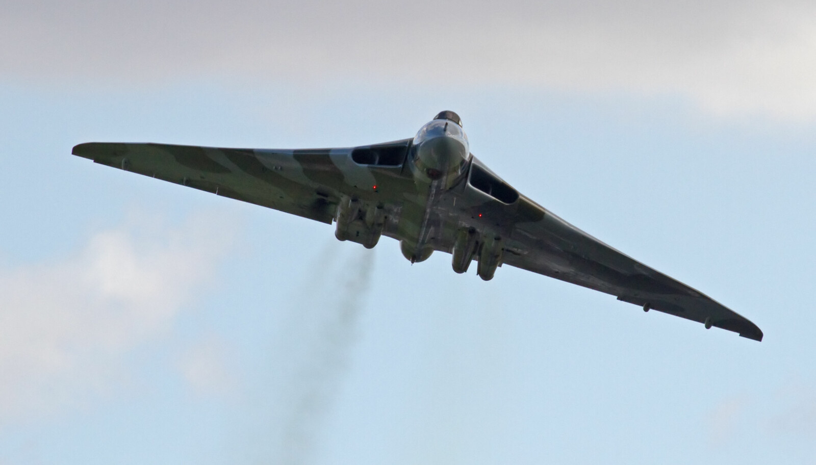 <b>AVSKREKKING:</b> To Russia without love. Avro Vulcan ble bygget for å kunne slippe atombomber over Sovjet. <b>AVSKREKKING:</b> To Russia without love. Avro Vulcan ble bygget for å kunne slippe atombomber over Sovjet.