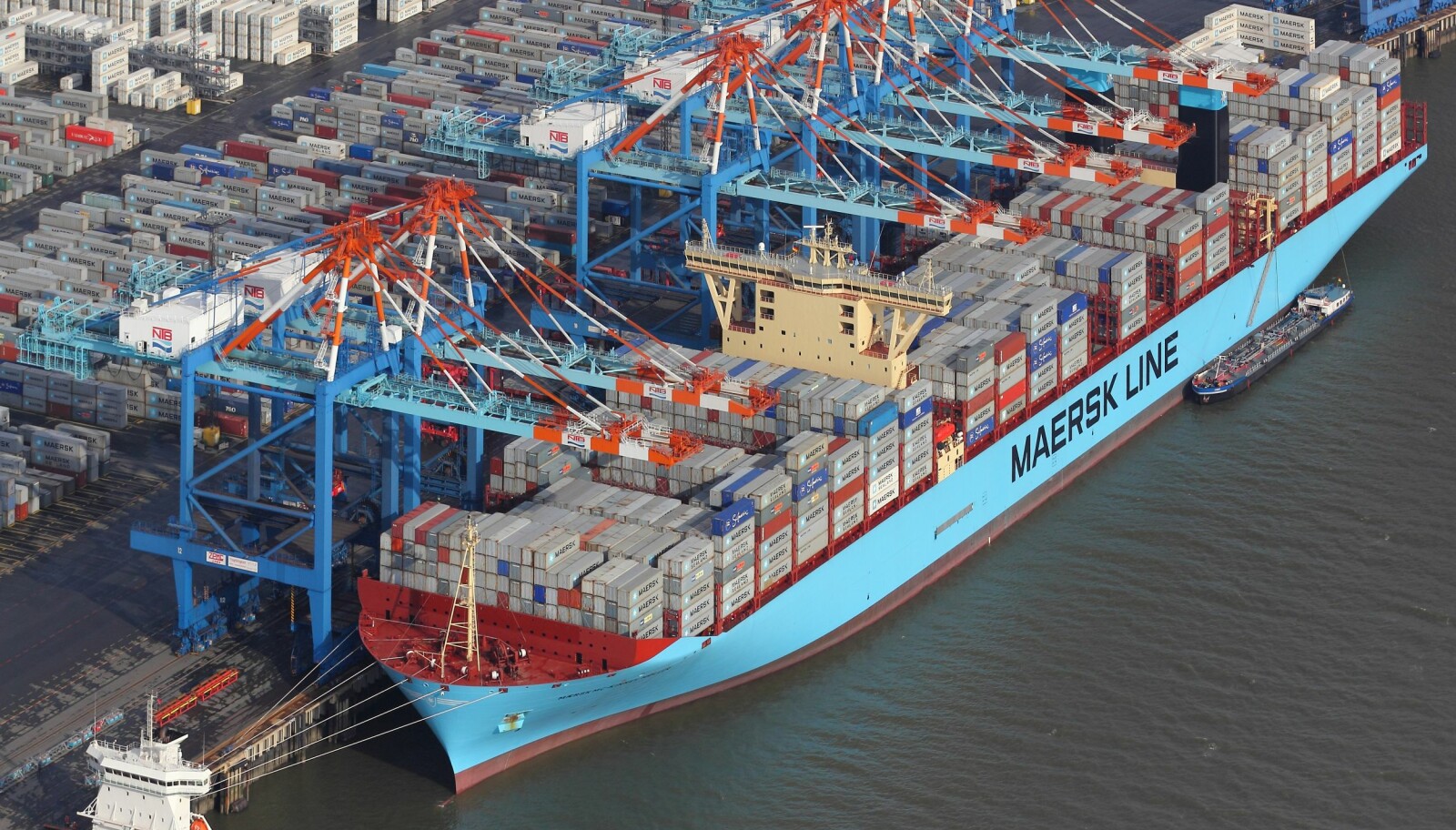 <b>DANSK:</b> Danske A.P. Møller har posisjonert seg i containerkonkurransen med Triple E-klassen. Her med Mærsk Mc-Kinney Møller som ble sjøsatt i 2013. <b>DANSK:</b> Danske A.P. Møller har posisjonert seg i containerkonkurransen med Triple E-klassen. Her med Mærsk Mc-Kinney Møller som ble sjøsatt i 2013.