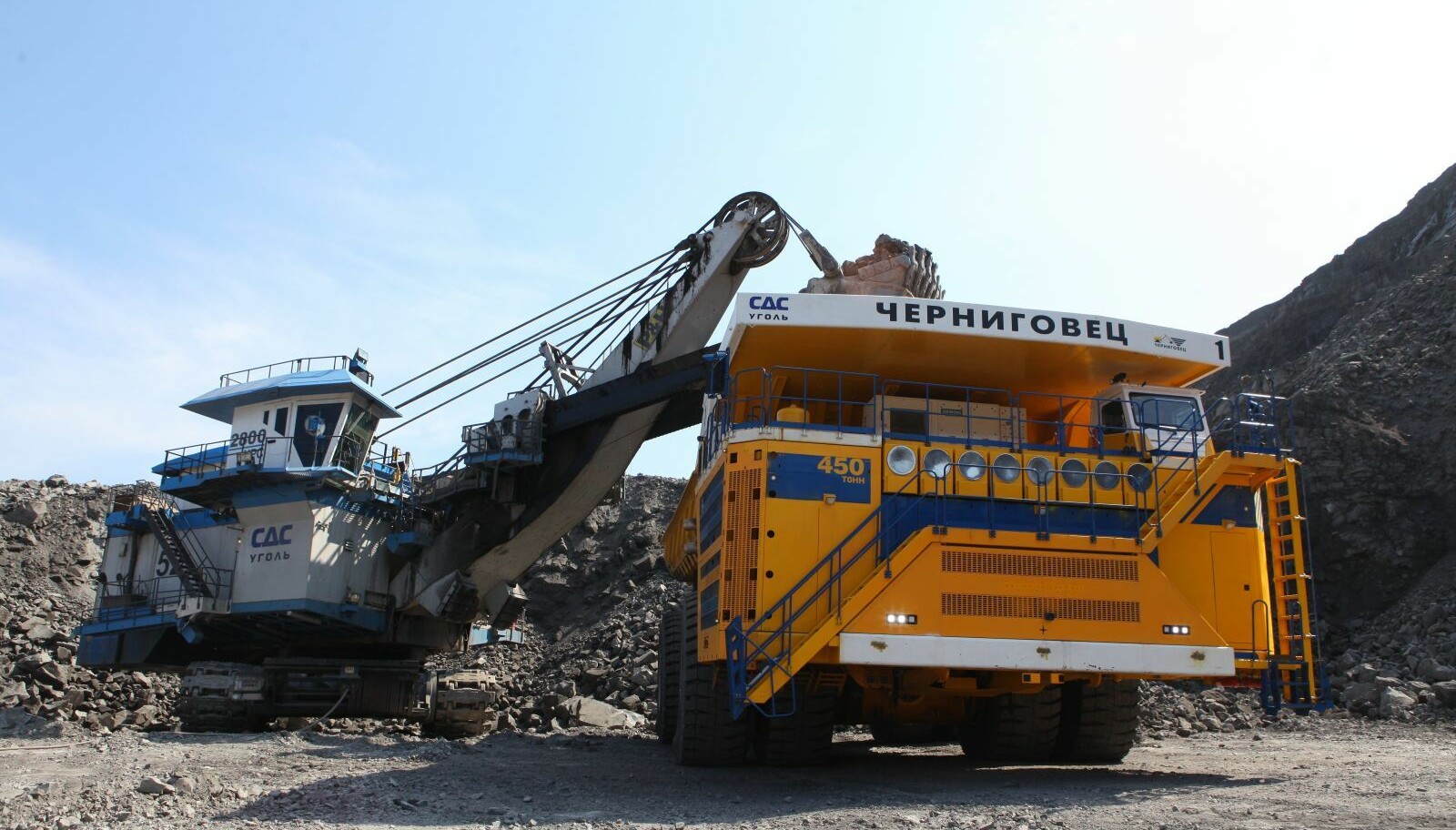 <b>GRUVEARBEIDER: </b>Belaz 75710 er en storvokst gruvearbeider. <b>GRUVEARBEIDER: </b>Belaz 75710 er en storvokst gruvearbeider.