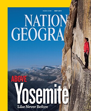 HALF DOME: Honnold på Thank God Ledge. HALF DOME: Honnold på Thank God Ledge.