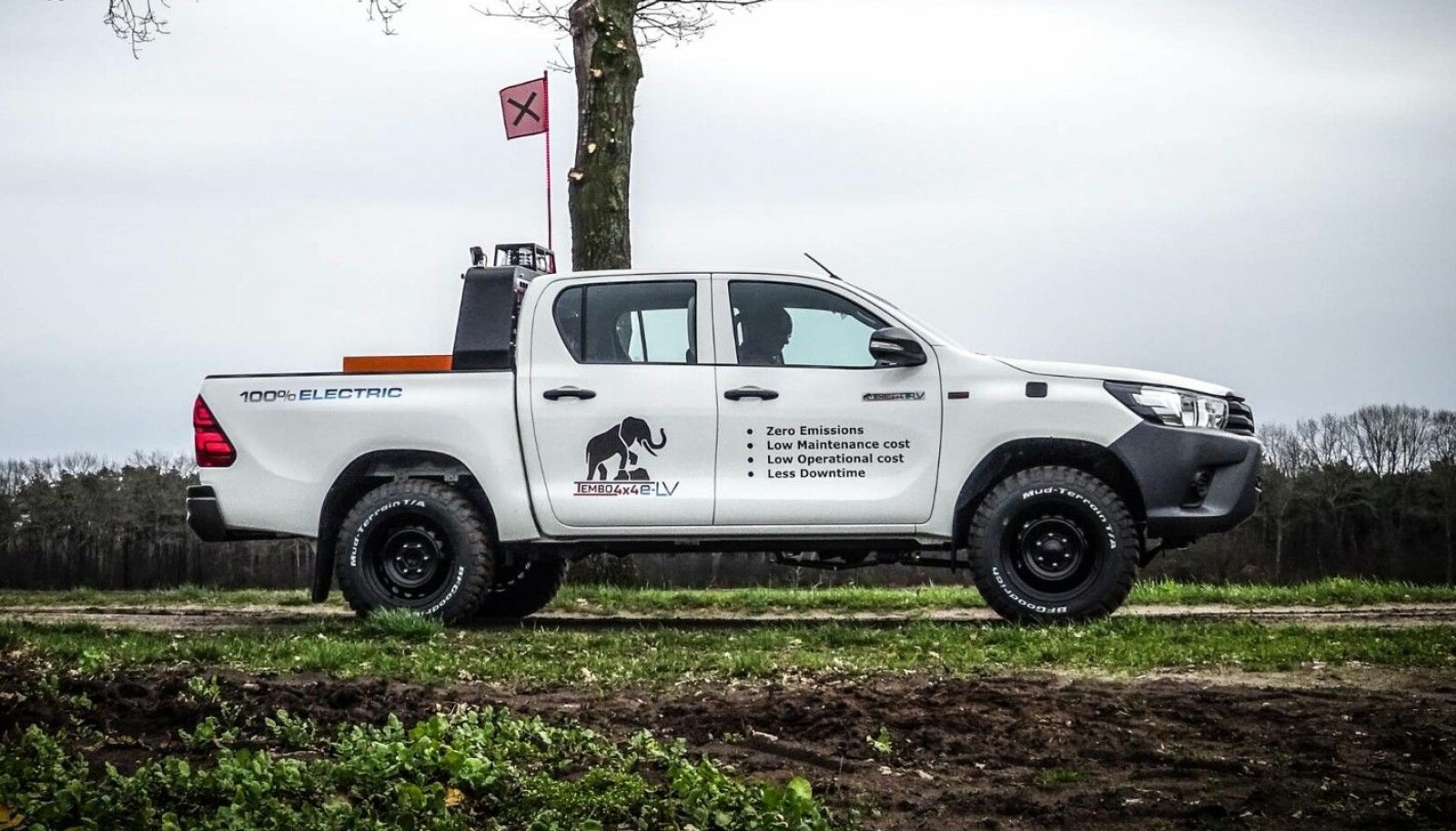 GRUVEBIL: For nederlanske Tembo 4x4 e-LV har gruvenæringen vært en viktig kunde. GRUVEBIL: For nederlanske Tembo 4x4 e-LV har gruvenæringen vært en viktig kunde.