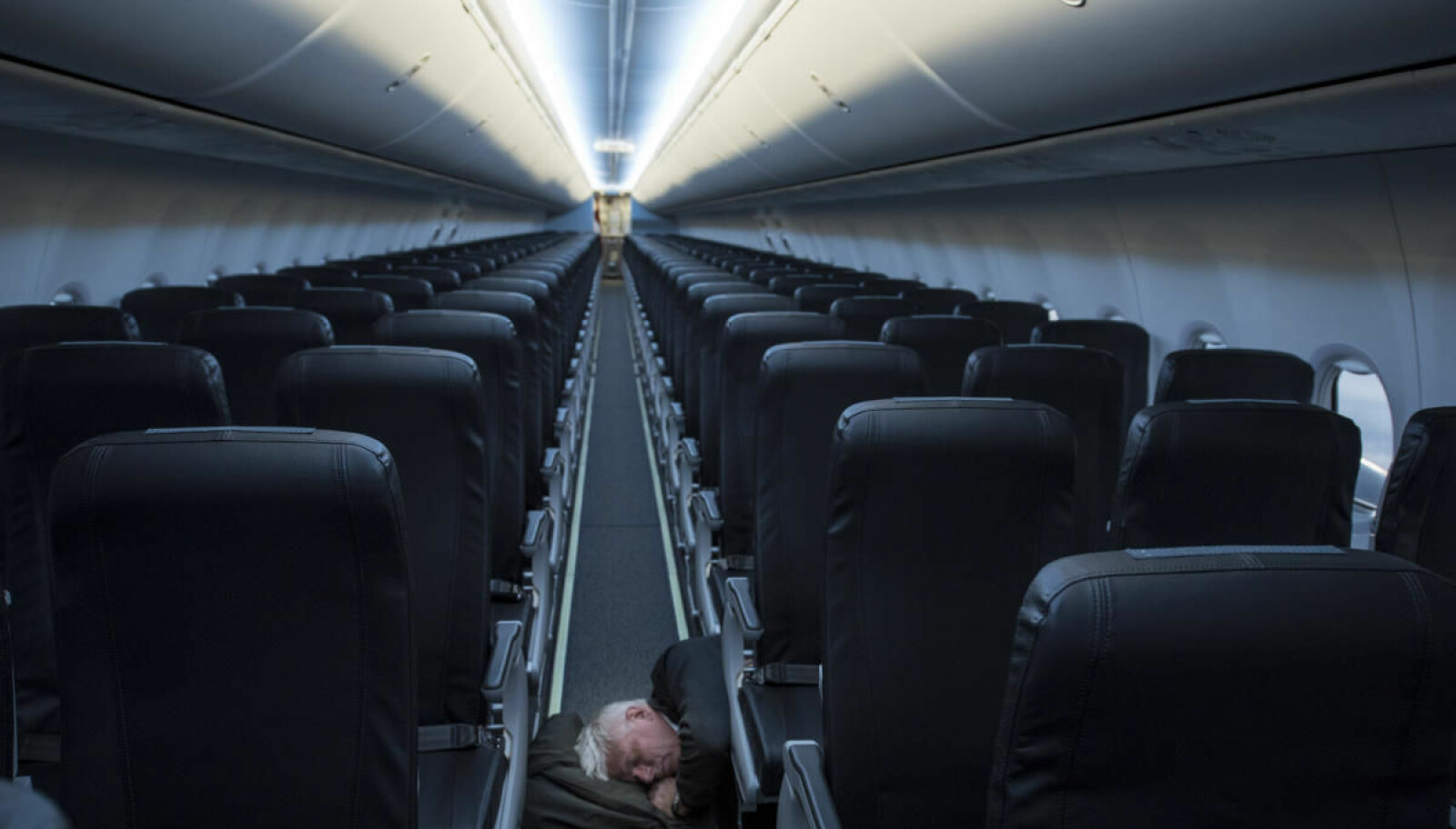 <b>GOD PLASS:</b> «Single Class» med 189 seter og god soveplass helt for seg selv slår selv 1. klasse. <b>GOD PLASS:</b> «Single Class» med 189 seter og god soveplass helt for seg selv slår selv 1. klasse.