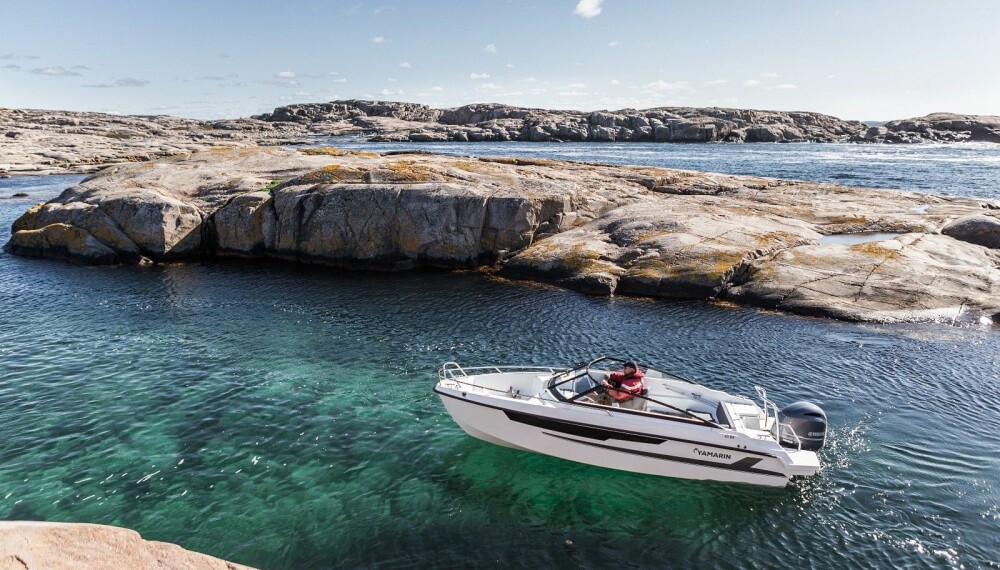 <b>POPULÆR BÅTTYPE:</b> Bowrider-modeller på rundt 6 meter er bestselgere i Norge. Yamarin 63 BR er helt ny for 2019, pris fra ca. 400 000 kroner <b>POPULÆR BÅTTYPE:</b> Bowrider-modeller på rundt 6 meter er bestselgere i Norge. Yamarin 63 BR er helt ny for 2019, pris fra ca. 400 000 kroner