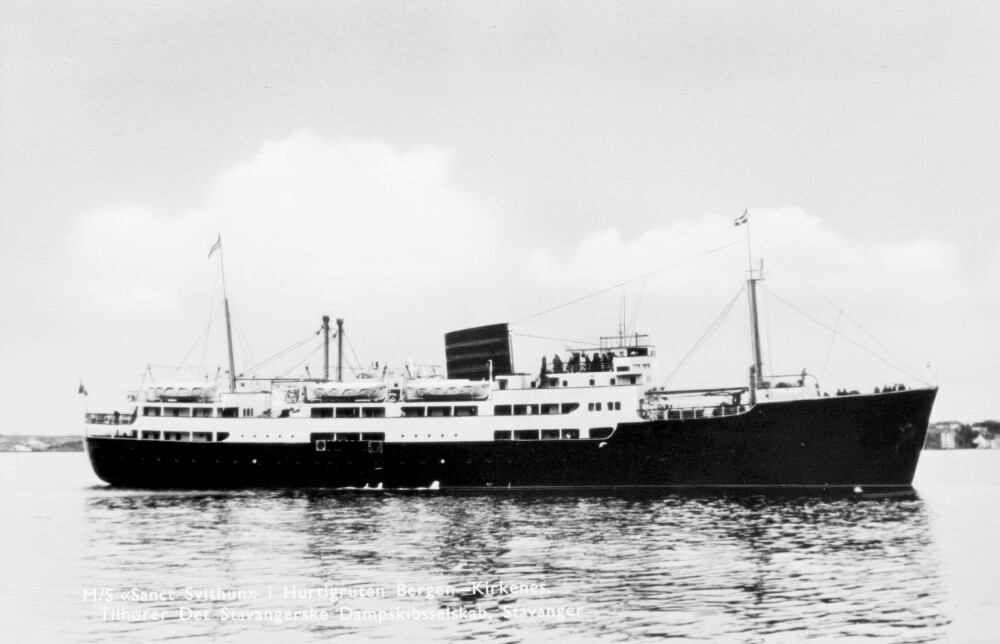 <b>UT AV KURS:</b> Katastrofen da hurtigruteskipet «Sanct Svithun» forliste i 1962 og 41 personer omkom, viser at forholdene langs norskekysten kan være for vanskelige, selv med los på brua. <b>UT AV KURS:</b> Katastrofen da hurtigruteskipet «Sanct Svithun» forliste i 1962 og 41 personer omkom, viser at forholdene langs norskekysten kan være for vanskelige, selv med los på brua.