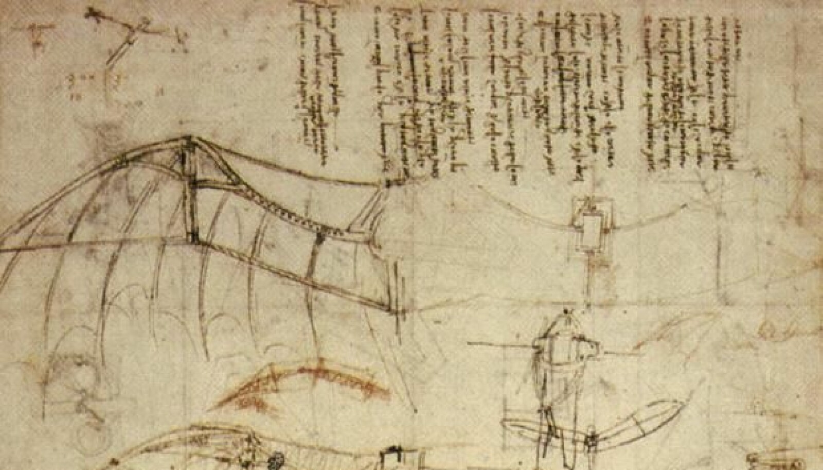 <b>FORUT SIN TID:</b> Leonardo da Vinci var forut sin tid og lot seg inspirere av naturen. NASA har sett til da Vinci for utviklingen av en vinge som bruker mindre energi og støyer mindre. <b>FORUT SIN TID:</b> Leonardo da Vinci var forut sin tid og lot seg inspirere av naturen. NASA har sett til da Vinci for utviklingen av en vinge som bruker mindre energi og støyer mindre.