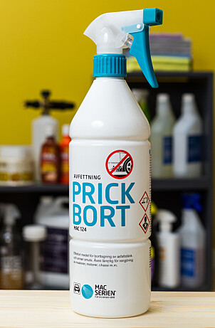 <b>AVFETTING:</b> Prickbort er en av flere mulige midler for avfetting. Bruk det du trives å jobbe med. <b>AVFETTING:</b> Prickbort er en av flere mulige midler for avfetting. Bruk det du trives å jobbe med.