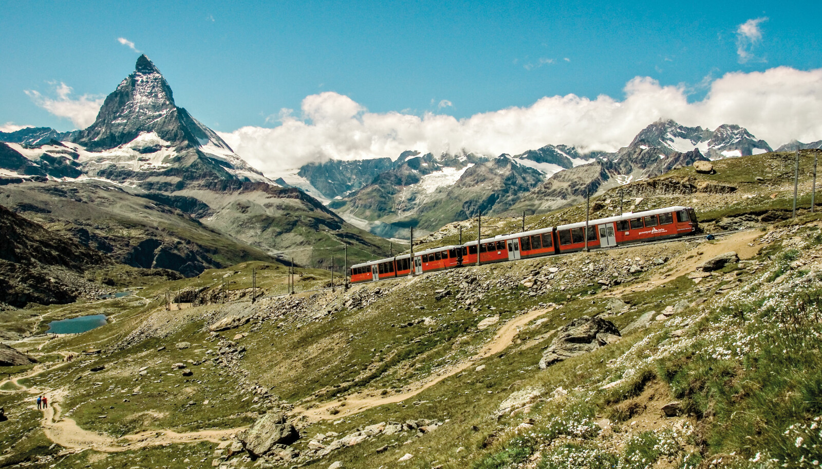 <b>GORNERGRATBAHN</b>: Byr på fantastisk utsikt mot Matterhorn. <b>GORNERGRATBAHN</b>: Byr på fantastisk utsikt mot Matterhorn.