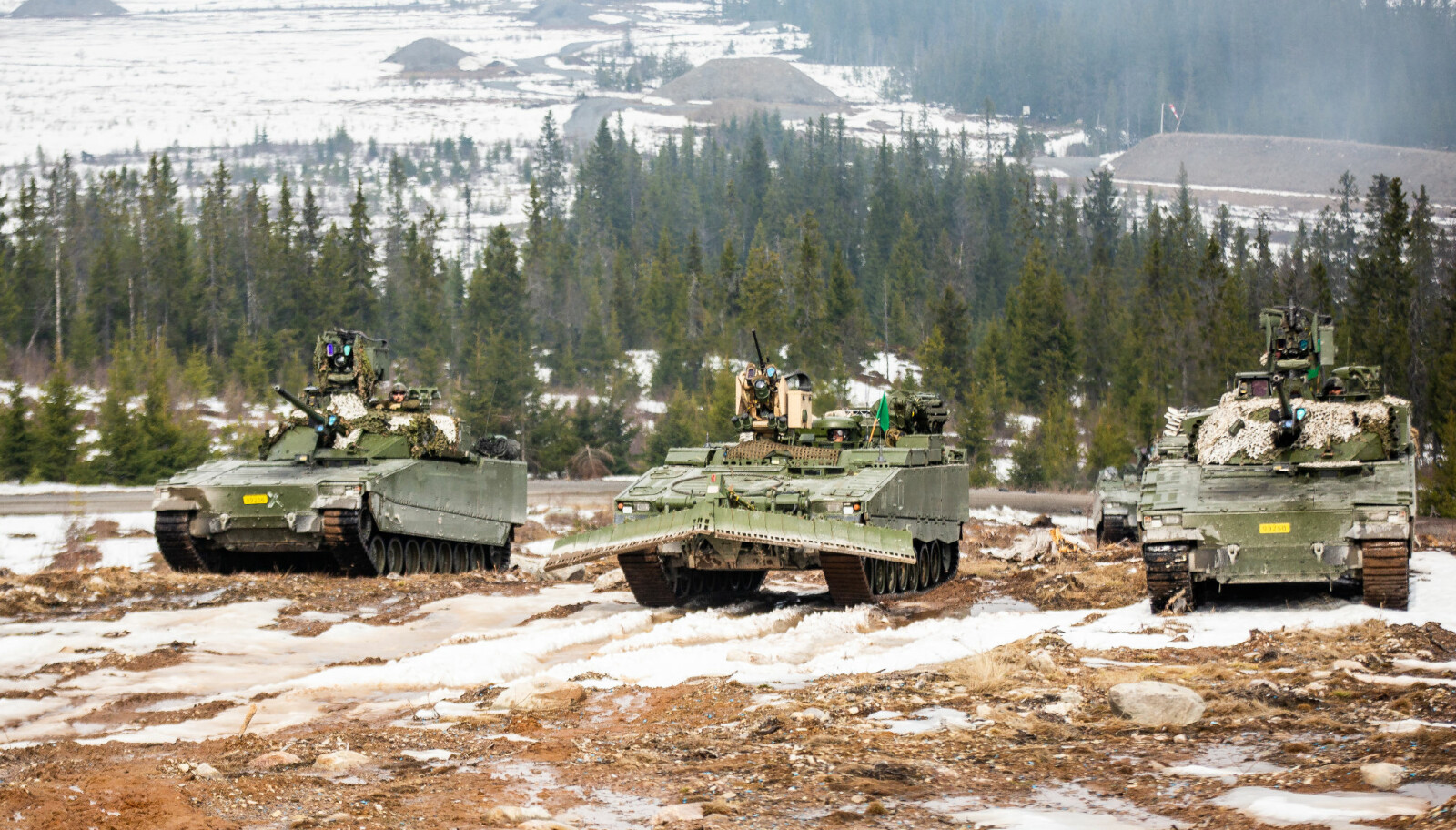 <b>ULIKE TYPER:</b> CV90-familien består av forskjellige modeller med ulike egenskaper. <b>ULIKE TYPER:</b> CV90-familien består av forskjellige modeller med ulike egenskaper.