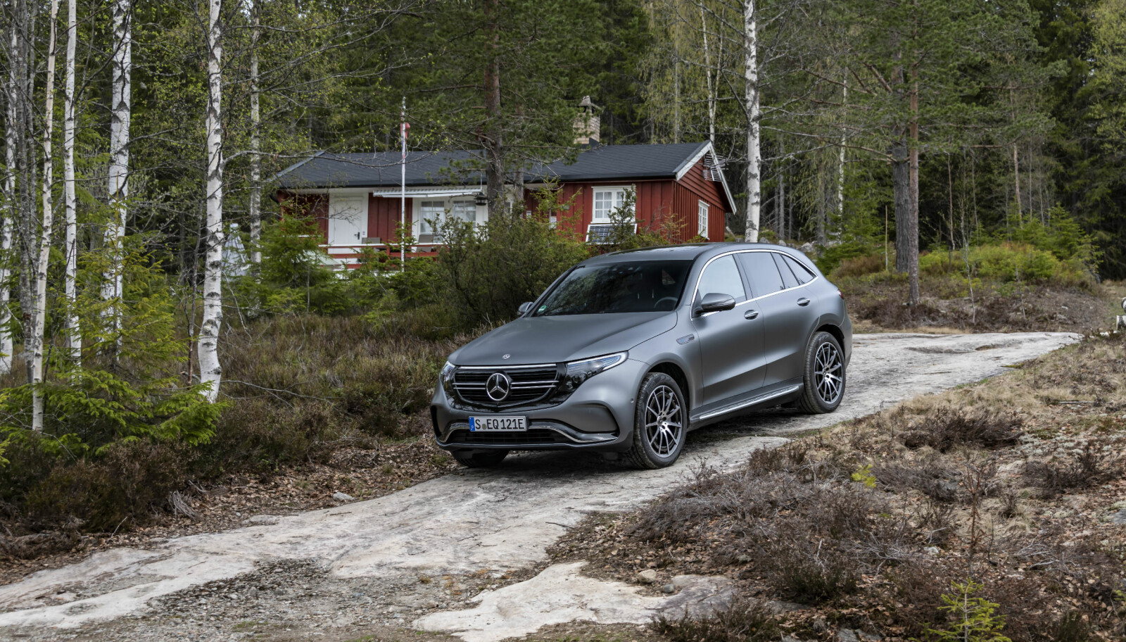 <b>TIL HYTTA:</b> Mange EQC-kunder er nok spent på om turen går helt fram, uten ladestopp. <b>TIL HYTTA:</b> Mange EQC-kunder er nok spent på om turen går helt fram, uten ladestopp.