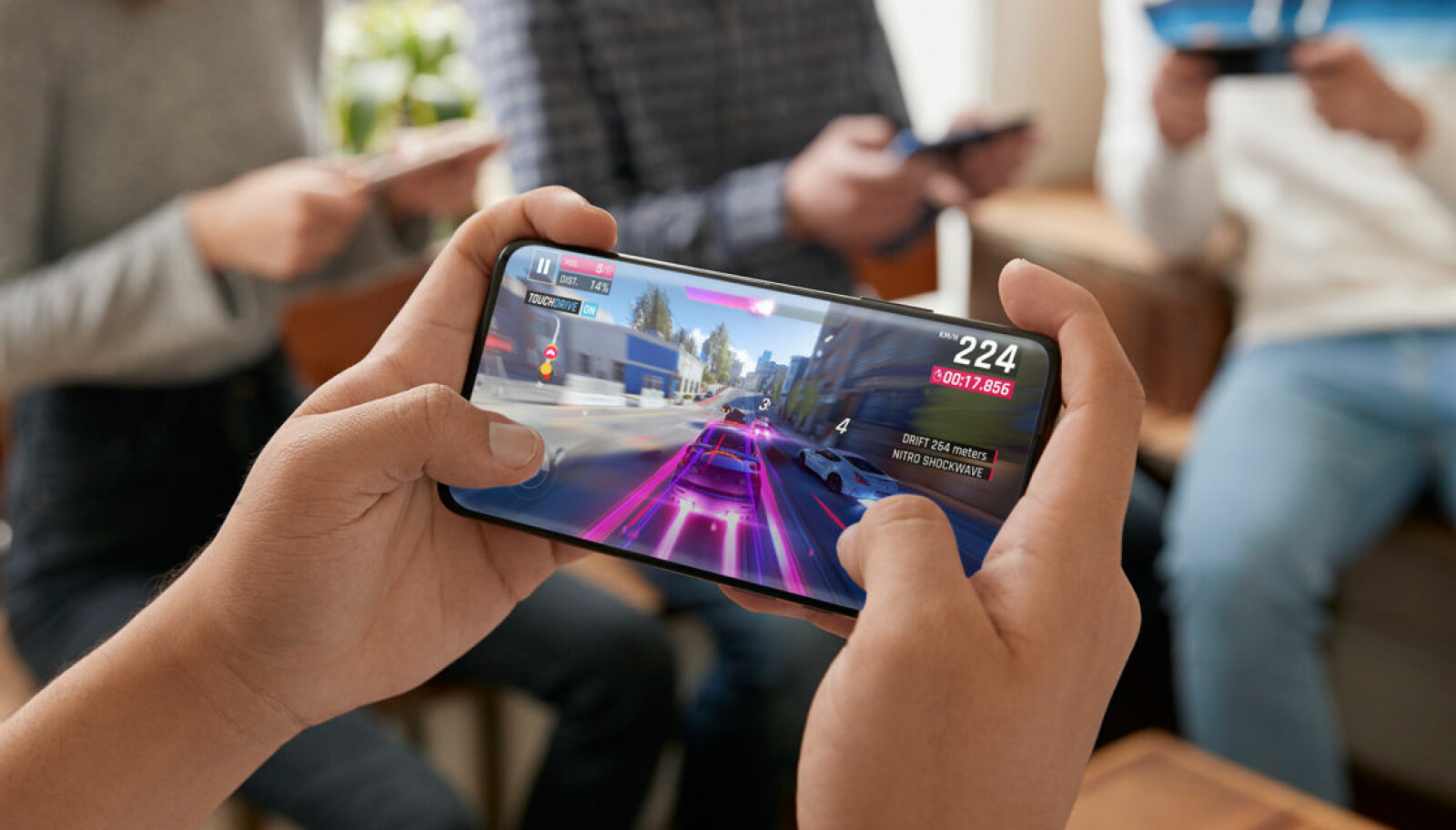<b>EGET GAMINGMODUS:</b> Nye OnePlus 7 Pro kommer med et eget gaming-modus. <b>EGET GAMINGMODUS:</b> Nye OnePlus 7 Pro kommer med et eget gaming-modus.