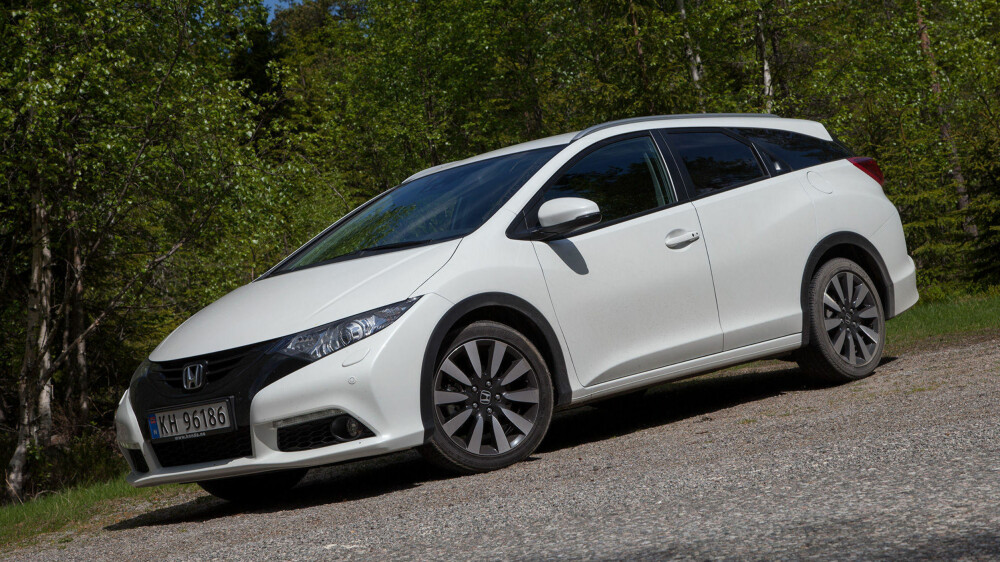 MEGET BRA: Med Civic Tourer viser Honda at de har mer enn ett bein å stå på i det norske markedet. MEGET BRA: Med Civic Tourer viser Honda at de har mer enn ett bein å stå på i det norske markedet.
