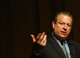 FIKK FREDSPRIS: USAs tidligere visepresident, Al Gore, avbildet i 2007, samme året han ble tildelt Nobels fredspris for sin innsats i kampen mot klimaendringer.