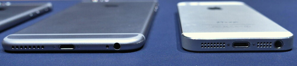Ikke så lite tynnere enn iPhone 5S. Ikke så lite tynnere enn iPhone 5S.