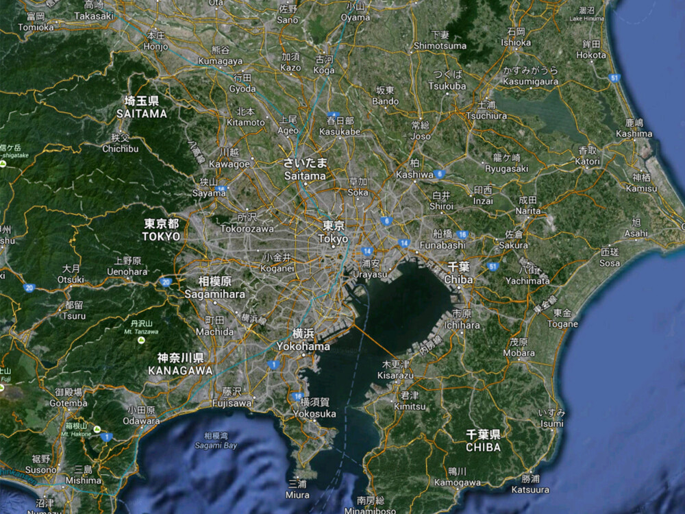 Tør du tegne grensene for hva som er Tokyo - og hva som er andre byer? Byen Yokohama er offisielt Japans nest største by - men også en del av hva som telles med når Tokyo sies å ha 37 millioner innbyggere. Tør du tegne grensene for hva som er Tokyo - og hva som er andre byer? Byen Yokohama er offisielt Japans nest største by - men også en del av hva som telles med når Tokyo sies å ha 37 millioner innbyggere.