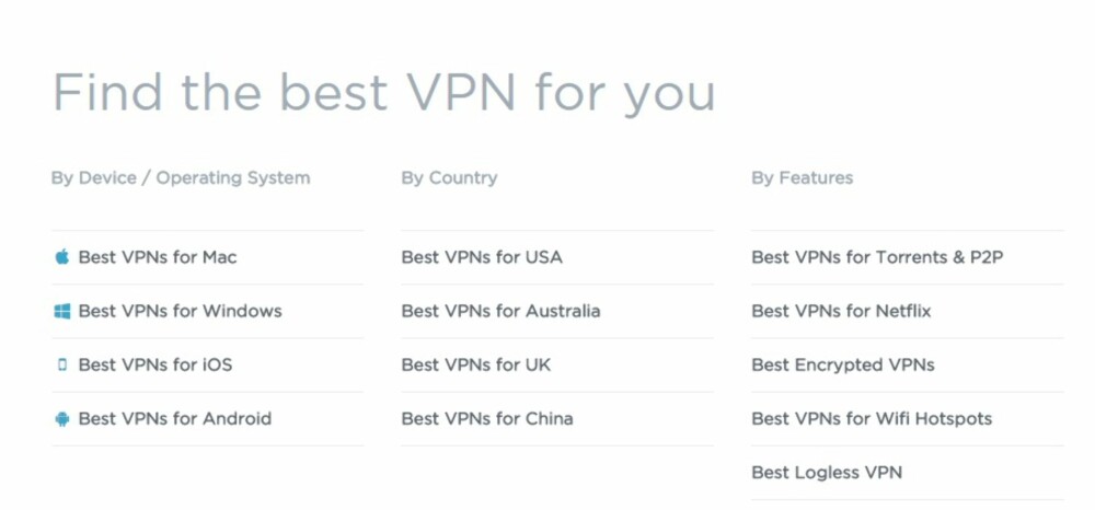 GUIDE: Nettsteder som BestVPN.com er nyttig dersom du ønsker å finne den VPN-tjenesten som passer best til dine behov. GUIDE: Nettsteder som BestVPN.com er nyttig dersom du ønsker å finne den VPN-tjenesten som passer best til dine behov.