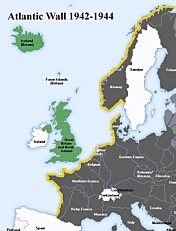 Atlanterhavsmuren var lang, og vanskelig å komme gjennom. Atlanterhavsmuren var lang, og vanskelig å komme gjennom.