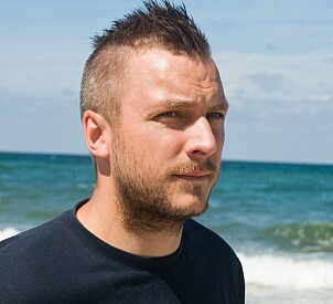 <b>HAIEKSPERT:</b> Marinebiolog Fredrik Myhre er over gjennomsnittet interessert i haier. <b>HAIEKSPERT:</b> Marinebiolog Fredrik Myhre er over gjennomsnittet interessert i haier.