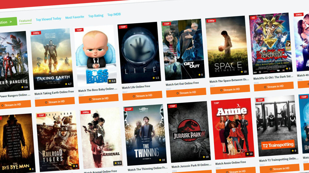 En rekke nettsider tilbyr filmer og TV-serier via streaming. Frem til nå har det ikke vært straffbart - men nå endres det. En rekke nettsider tilbyr filmer og TV-serier via streaming. Frem til nå har det ikke vært straffbart - men nå endres det.