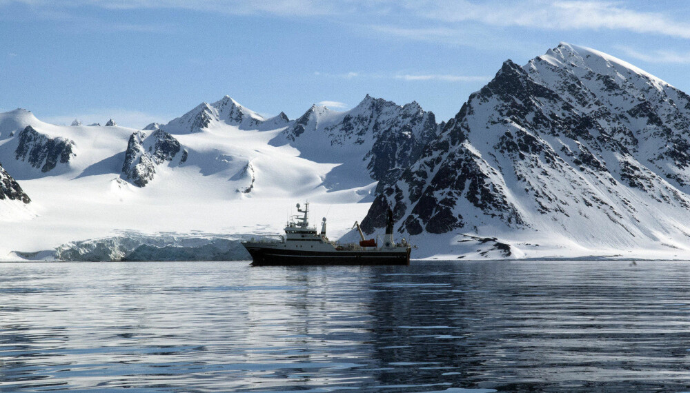 Helmer Hanssen på Svalbard. Helmer Hanssen på Svalbard.