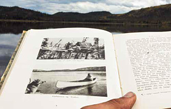 BYGDE HYTTE: Hjalmar Dale og Helge Ingstad bygde hytta ved «Elgsjøen» høsten 1927. Nesten 90 år senere var artikkelforfatteren der. BYGDE HYTTE: Hjalmar Dale og Helge Ingstad bygde hytta ved «Elgsjøen» høsten 1927. Nesten 90 år senere var artikkelforfatteren der.