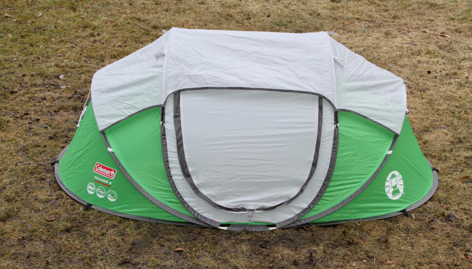 <b>COLEMAN POP UP GALIANO 2: </b>The Coleman Company Inc, tlf. 37 00 28 00 (Nordic Outdoor AS), www.nordic-outdoor.no <b>COLEMAN POP UP GALIANO 2: </b>The Coleman Company Inc, tlf. 37 00 28 00 (Nordic Outdoor AS), www.nordic-outdoor.no