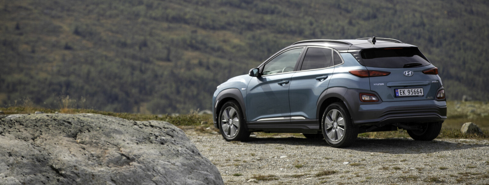 <b>TEST AV HYUNDAI KONA: </b>Aldri har en langtur med elbil vært like bekymringsløs som dette <b>TEST AV HYUNDAI KONA: </b>Aldri har en langtur med elbil vært like bekymringsløs som dette