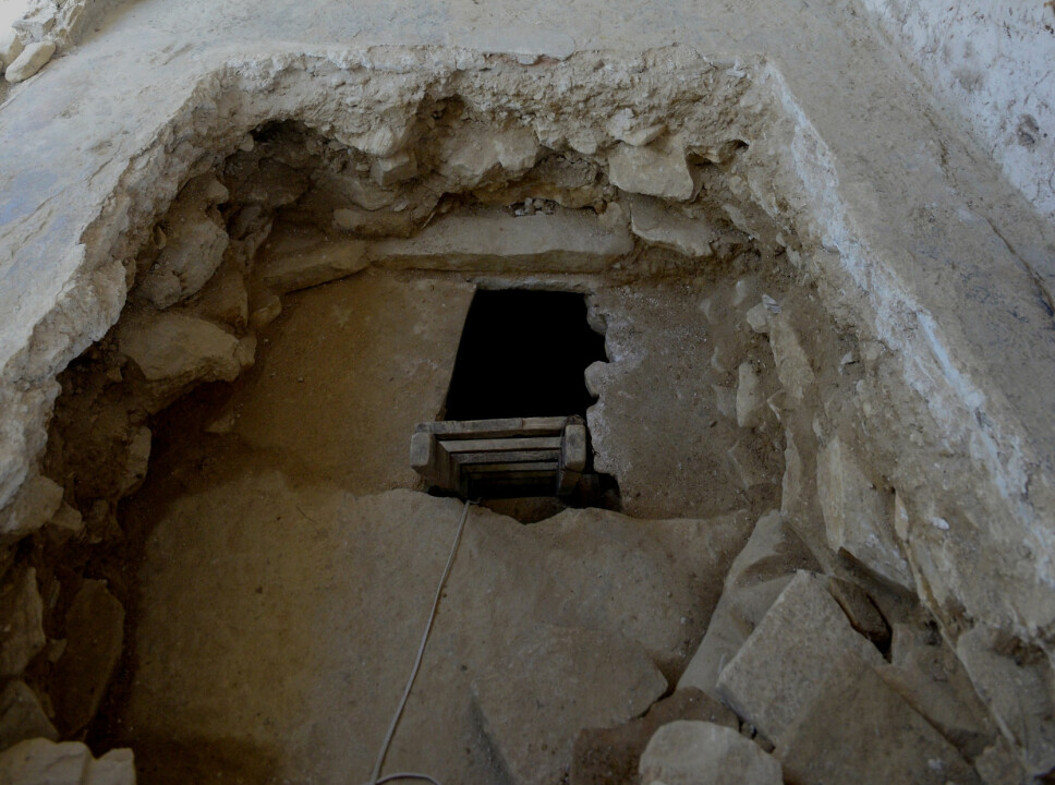 <b>STORFUNN: </b>Bildet er tatt i forbindelse med utgravingen i Maya-tempelet i Palenque. Forskere fant en enestående maske av Mellom-Amerikas største, historiske menn. K'inich Janaab' Pakal, bedre kjent som «Pakal den store», hersket over mayariket i mer enn 50 år. <b>STORFUNN: </b>Bildet er tatt i forbindelse med utgravingen i Maya-tempelet i Palenque. Forskere fant en enestående maske av Mellom-Amerikas største, historiske menn. K'inich Janaab' Pakal, bedre kjent som «Pakal den store», hersket over mayariket i mer enn 50 år.