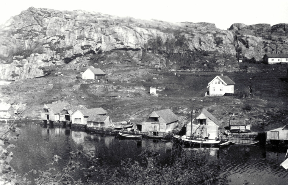 <b>TELAVÅG:</b> Slik så bygda ut før rikskommisarens hevn. <b>TELAVÅG:</b> Slik så bygda ut før rikskommisarens hevn.