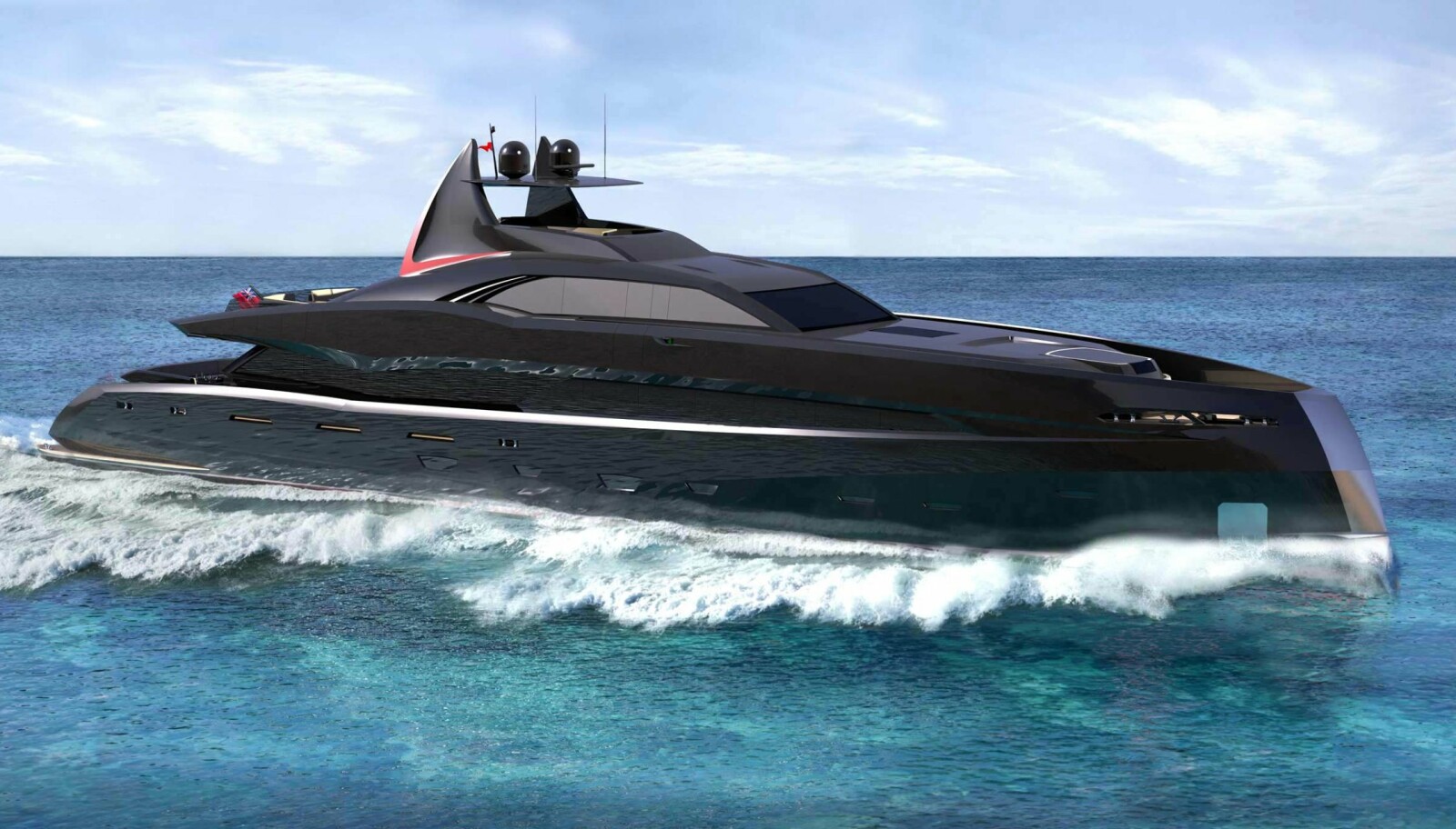 GOTHAM: ICON Yacht har flere spektakulære bygg på beddingen, som 46 meter lange The Gotham Project. GOTHAM: ICON Yacht har flere spektakulære bygg på beddingen, som 46 meter lange The Gotham Project.