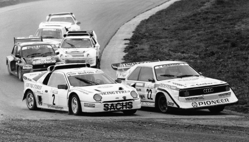 <b>RALLYCROSS</b>: Ford RS200 Evolution endte opp i rallycross, med Martin Schanche som den mest eksponerte føreren. <b>RALLYCROSS</b>: Ford RS200 Evolution endte opp i rallycross, med Martin Schanche som den mest eksponerte føreren.
