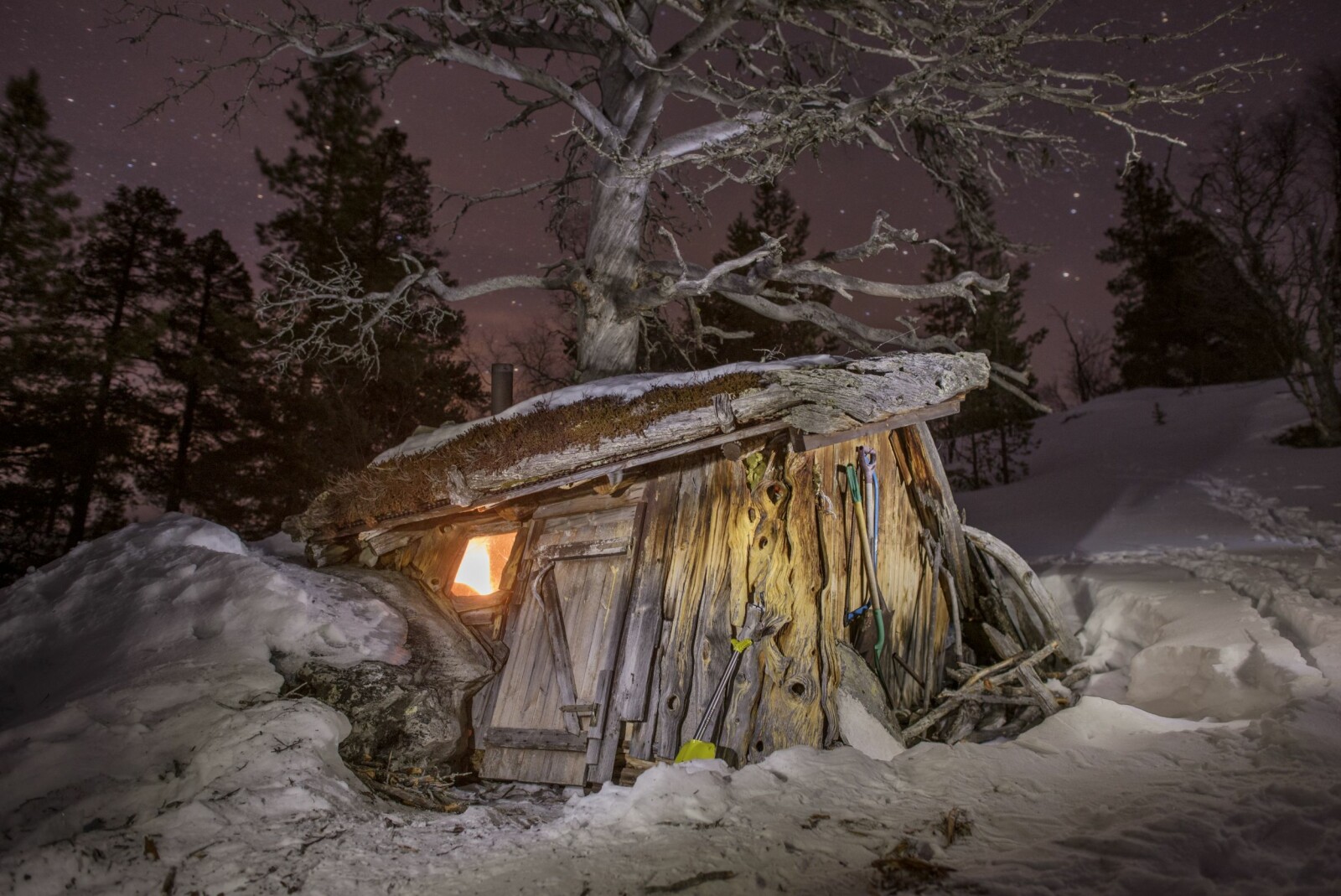 <b>STÅR FORTSATT:</b> Hytte bygd i Midt-Norge i 1969. Står fortsatt. <b>STÅR FORTSATT:</b> Hytte bygd i Midt-Norge i 1969. Står fortsatt.
