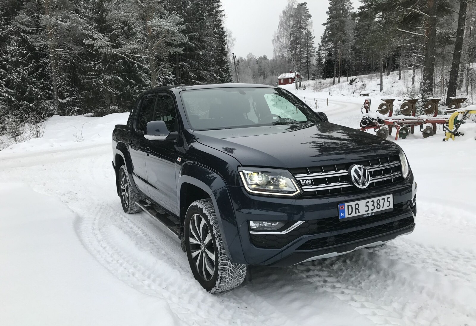 <b>PERMANENT:</b> VW Amarok har permanent 4Motion firehjulstrekk med selvsperrende Torsen-midtdifferensial. <b>PERMANENT:</b> VW Amarok har permanent 4Motion firehjulstrekk med selvsperrende Torsen-midtdifferensial.