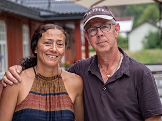 <b>CAMPINGVERTER:</b> Theo Ernst Slijkhuis og kona Indra Horsford. <b>CAMPINGVERTER:</b> Theo Ernst Slijkhuis og kona Indra Horsford.