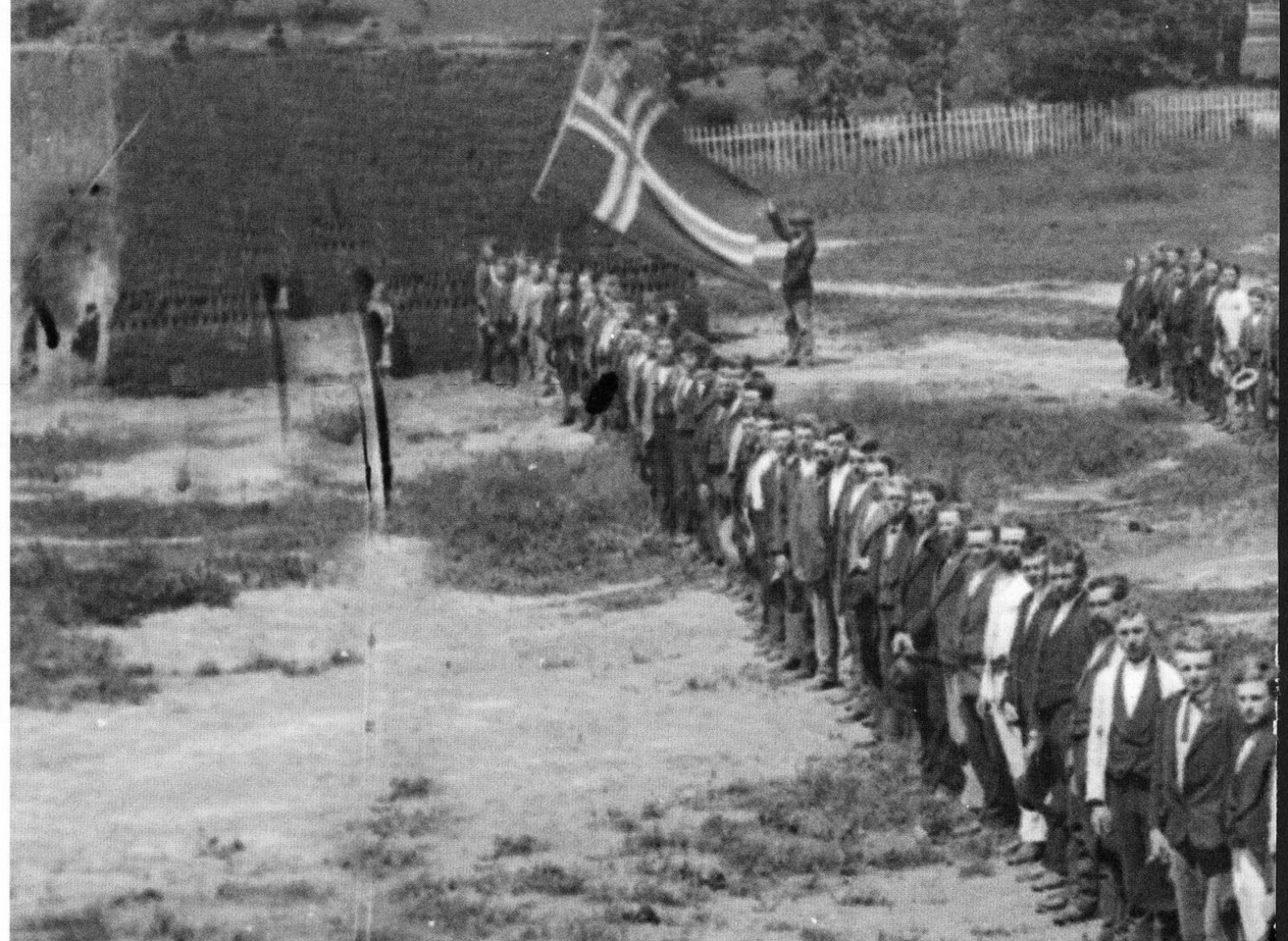 <b>NORSK FLAGG:</b> Wisconsins 15th. ble kalt The Norwegian Regiment. <b>NORSK FLAGG:</b> Wisconsins 15th. ble kalt The Norwegian Regiment.