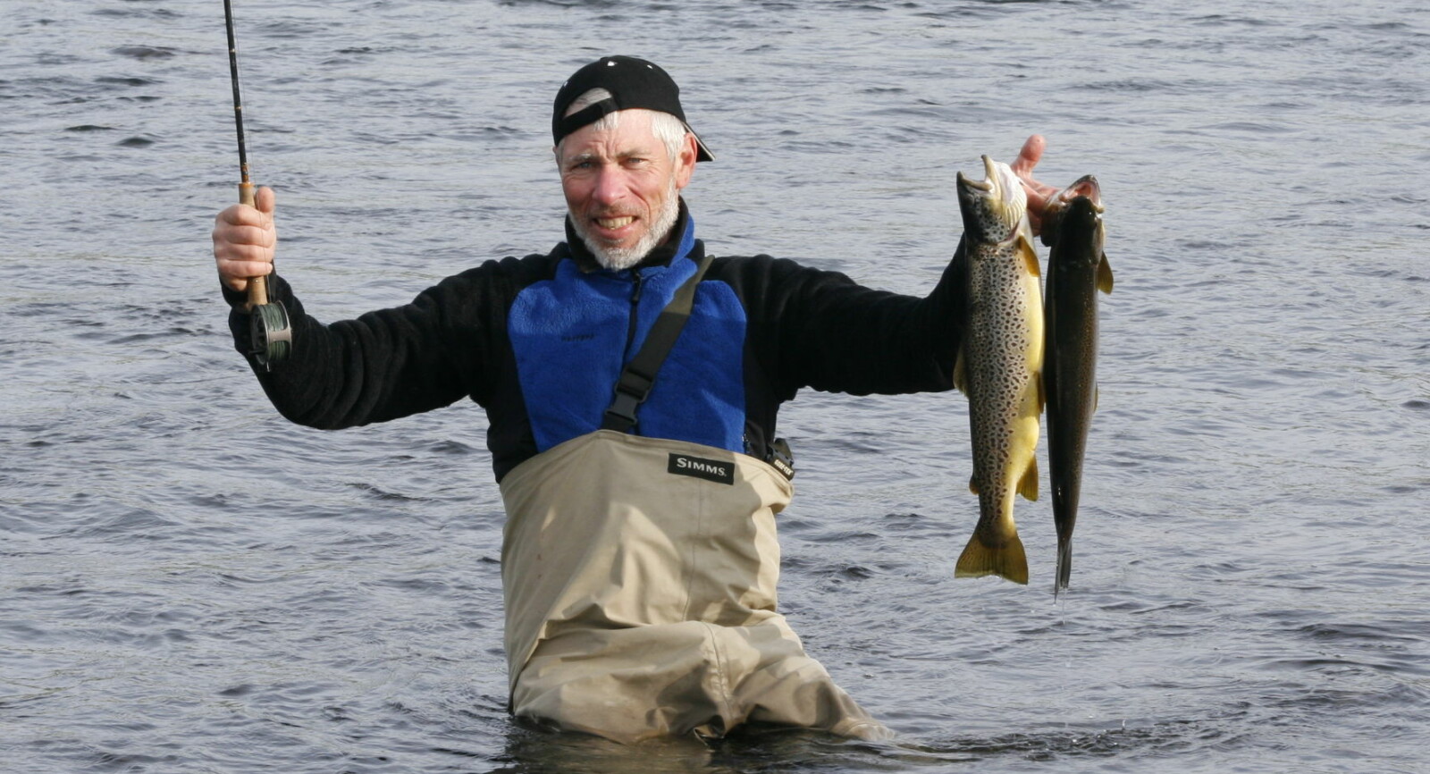 <b>ØRRETFISKE:</b> Dag Kjelsaas er en erfaren jeger og fisker. Nå gir han deg tips til hvordan du fanger ørreten når du fisker i elv. <b>ØRRETFISKE:</b> Dag Kjelsaas er en erfaren jeger og fisker. Nå gir han deg tips til hvordan du fanger ørreten når du fisker i elv.