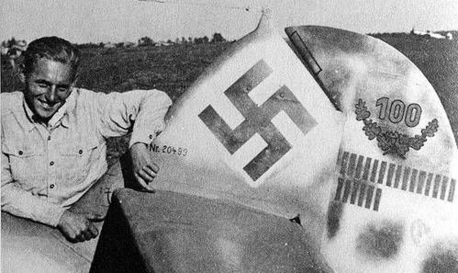 <b>UNG LEGENDE:</b> Karrieren startet med tabber, men piloten endte som legende. <b>UNG LEGENDE:</b> Karrieren startet med tabber, men piloten endte som legende.