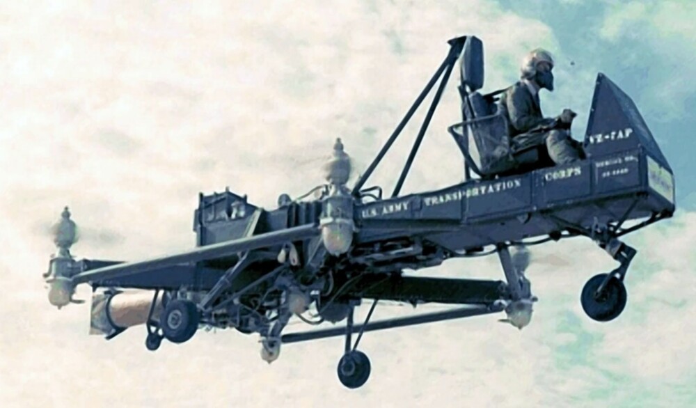 <b>NUMMER 4: </b>Curtiss-Wright VZ-7 ble bare kalt for "Den flyvende Jeep". <b>NUMMER 4: </b>Curtiss-Wright VZ-7 ble bare kalt for "Den flyvende Jeep".
