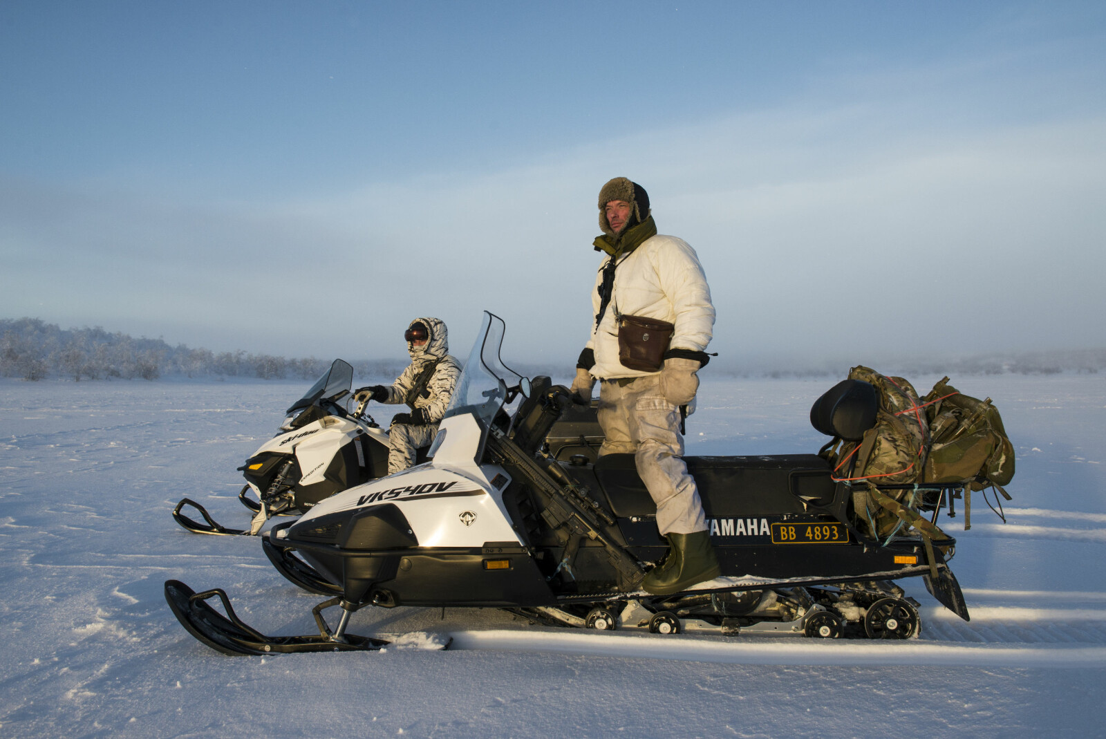 <b>KJENTMENN:</b> De to skarpskytterne Gjermund Thomassen (t.v.) og John Anders Hætta kjenner Finnmarksvidda som sin egen bukselomme. <b>KJENTMENN:</b> De to skarpskytterne Gjermund Thomassen (t.v.) og John Anders Hætta kjenner Finnmarksvidda som sin egen bukselomme.