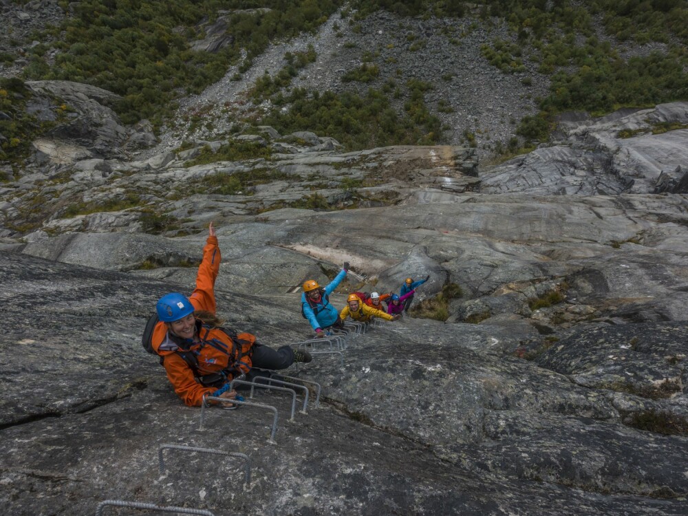 <b>VIA FERRATA:</b> Ny og bratt klatrerute til Trolltunga <b>VIA FERRATA:</b> Ny og bratt klatrerute til Trolltunga